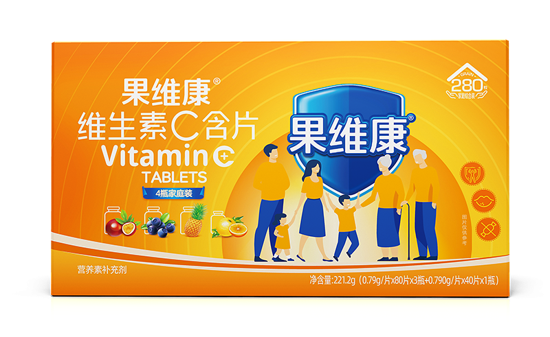 全家共享装，“3+1”隆重上市（280粒装）